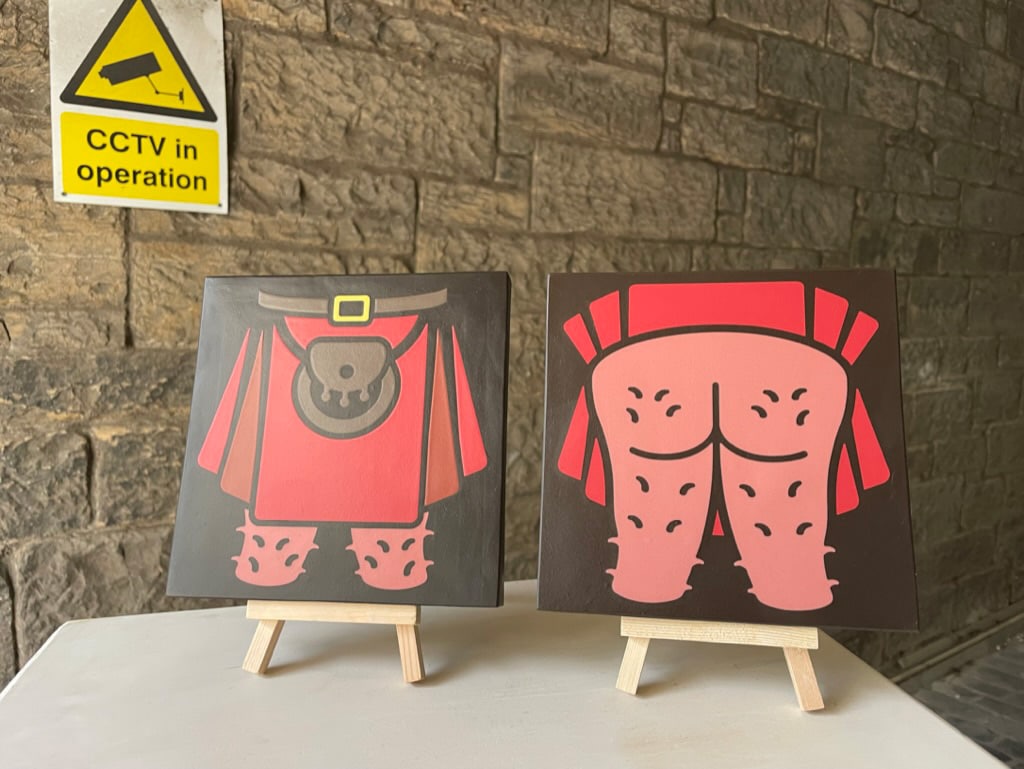 Kilty Kilty Cauld Bum – Encaustic Tiles – Bespoke Commission